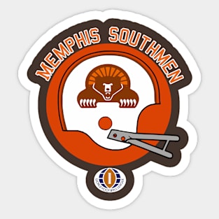 Memphis Southmen (World Football League) 1974-1975 Sticker